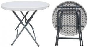 Plastic Round Tables 1.5m
