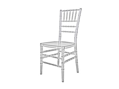 Tiffany Chairs Clear Resin